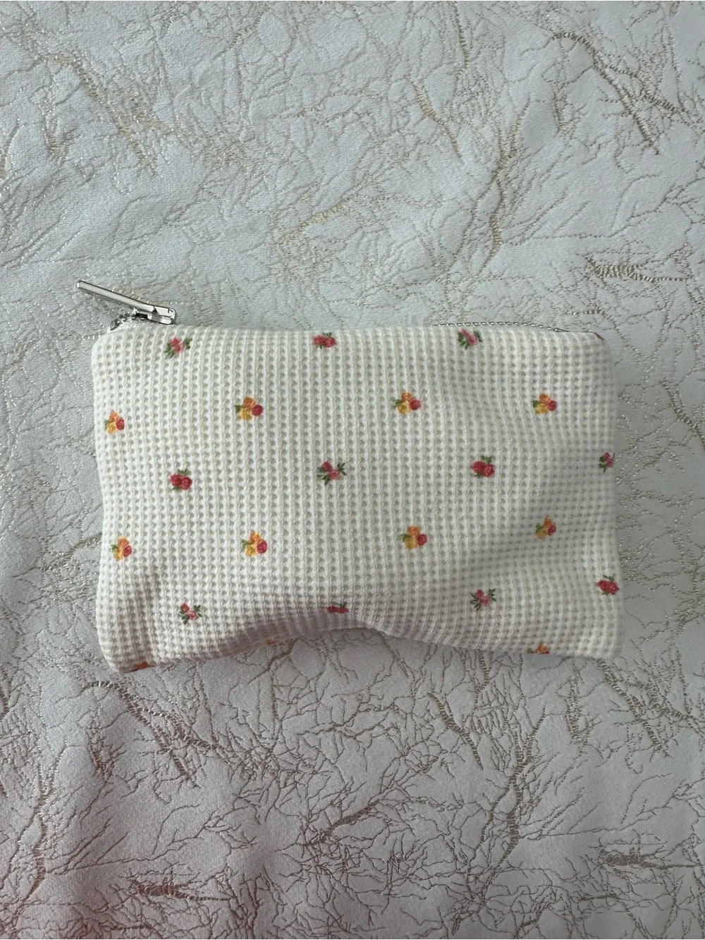 PARKE!! Maggie & Emma Collection Pink Claw Clip & Pouch